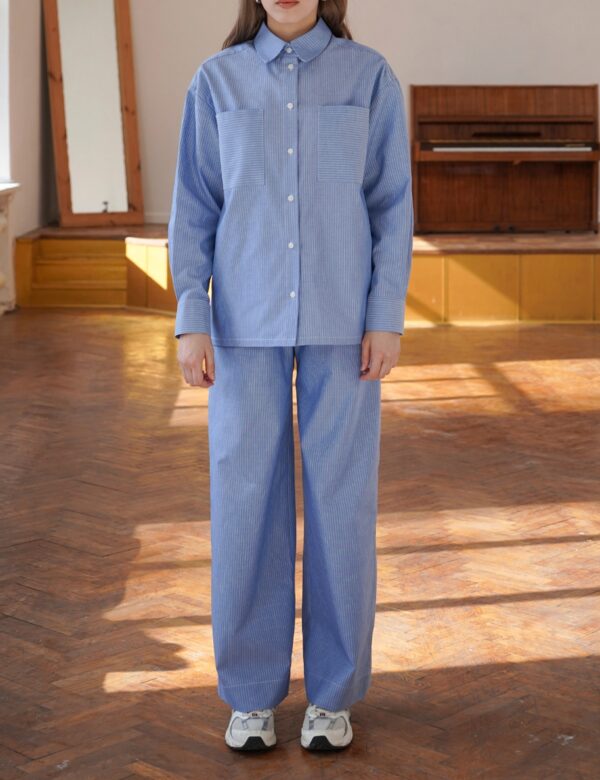 Blaue Hose